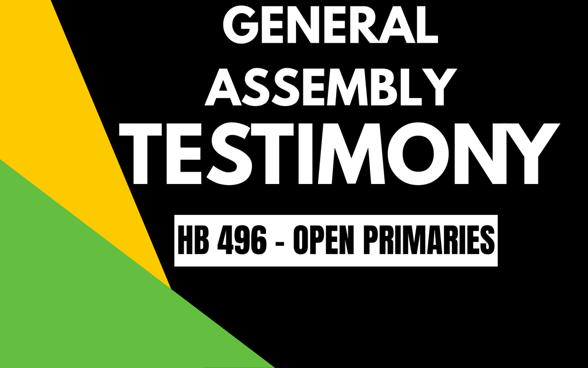 HB 496: Open Primary Elections